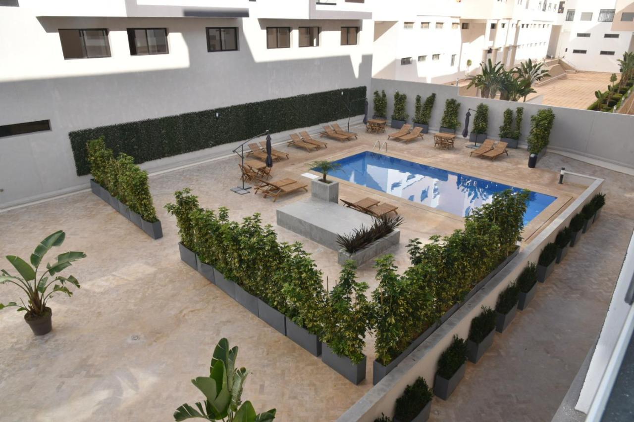 Lovely Apartment With Pool & Gym Kénitra Extérieur photo